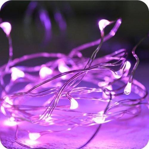 10 Metre Battery Pink Led Light 10 Metre Pilli Pembe Led Işık Pembe Pilli Işık Pembe Dekorasyon Led