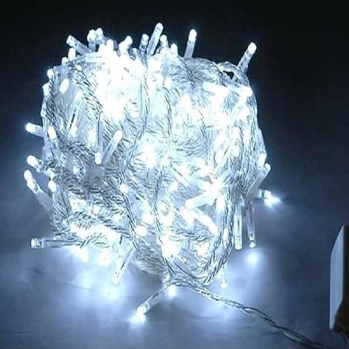 10 Metre Beyaz Led Işık Beyaz İp Led Işık Kablo Işık 220V Fişli Işık Dekorasyon Işığı Noel Işığı