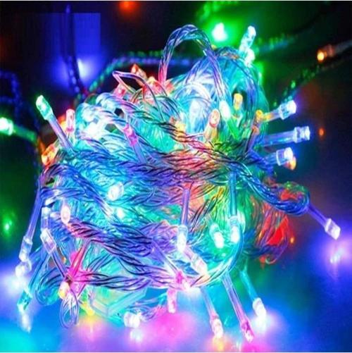 10 Metre Renkli Led Işık Renkli İp Led Işık Kablo Işık 220V Fişli Işık Dekorasyon Işığı Noel Işığı