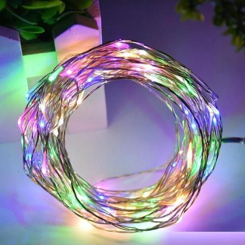 3 Metre Renkli Pilli Led Işık Renkli Led Işık Renkli Yılbaşı Ağacı Işığı Renkli Noel Işığı
