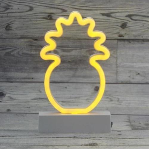 Pıneapple Led Light Neon Led Işıklı Ananas Pilli Led Işık Gün Işığı Led Işık Kır Düğünü Dekorları