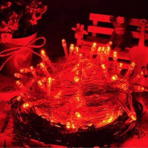 Christmas Tree Red Led Light 10 Metre Kırmızı Led Işık Kırmızı Yılbaşı Ağacı Işığı Ip Led Işık