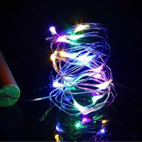 Dekor Düğün Işıkları 3 Metre Renkli Pilli Led Işık Renkli Led Işık Renkli Pilli Işık Peri Led