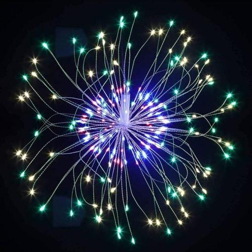 Dekor Düğün Işıkları Patlayan Led Işık Fire Work Warm Light Led Renkli Led Işık Kumandalı Ledışık