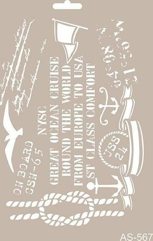 A4 SERİSİ STENCIL AS567 21X29