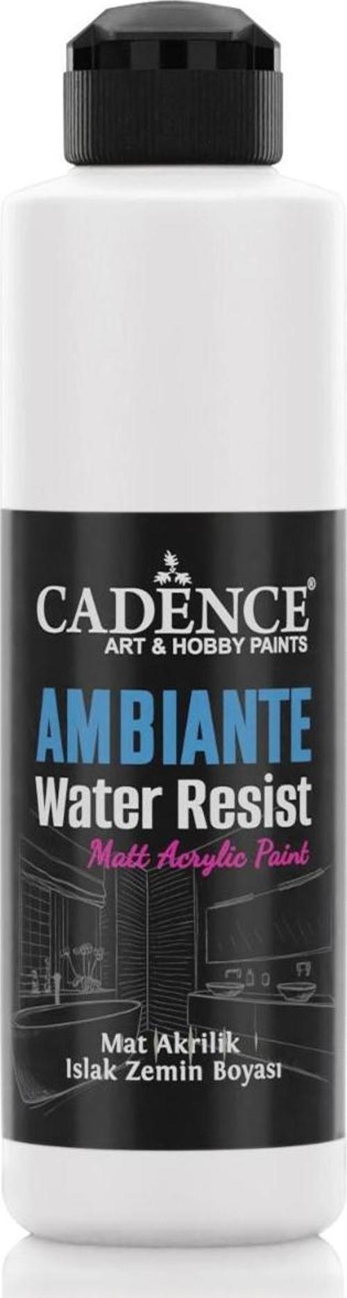 AMBIENTE ISLAK ZEMİN BOYASI AW-01 BEYAZ 250ML + KATALİZÖR 10GR