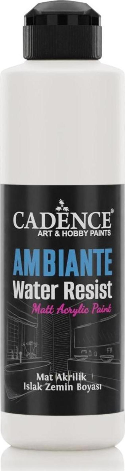 AMBIENTE ISLAK ZEMİN BOYASI AW-04 ANTİK BEYAZ 250ML + KATALİZÖR 10GR