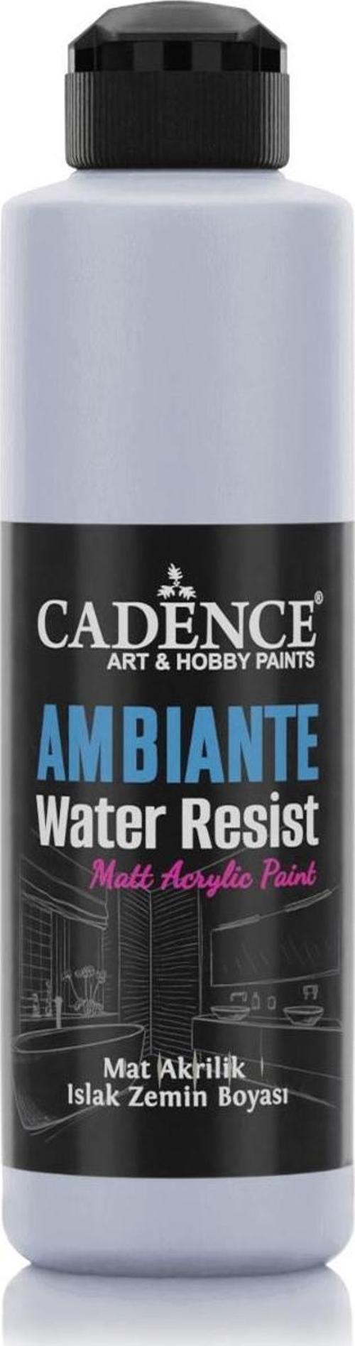 AMBIENTE ISLAK ZEMİN BOYASI AW-08 ARDUVAZ GRİ 250ML + KATALİZÖR 10GR