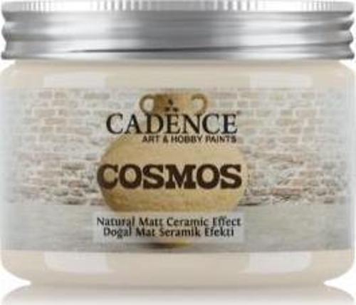 COSMOS DOĞAL MAT SERAMİK EFEKT CS-02 EKRU 150ML