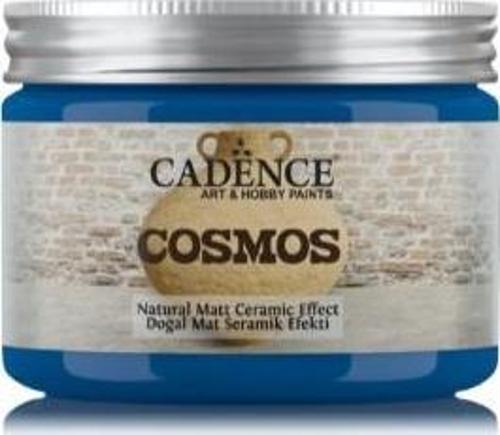 COSMOS DOĞAL MAT SERAMİK EFEKT CS-06 ROYAL MAVİ 150ML