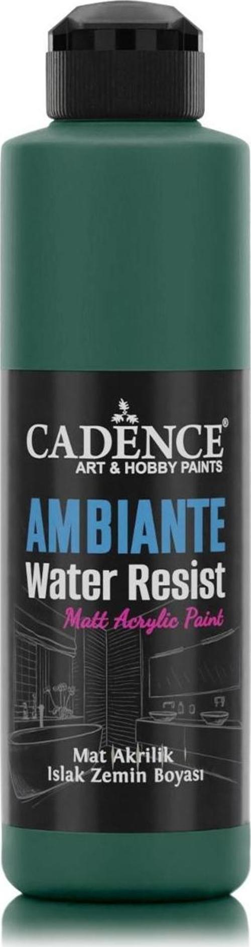 AMBIENTE ISLAK ZEMİN BOYASI AW-14 ZÜMRÜT 250ML + KATALİZÖR 10GR