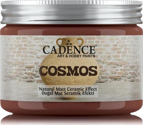 COSMOS DOĞAL MAT SERAMİK EFEKT CS-14 PASLI KAHVE 150ML