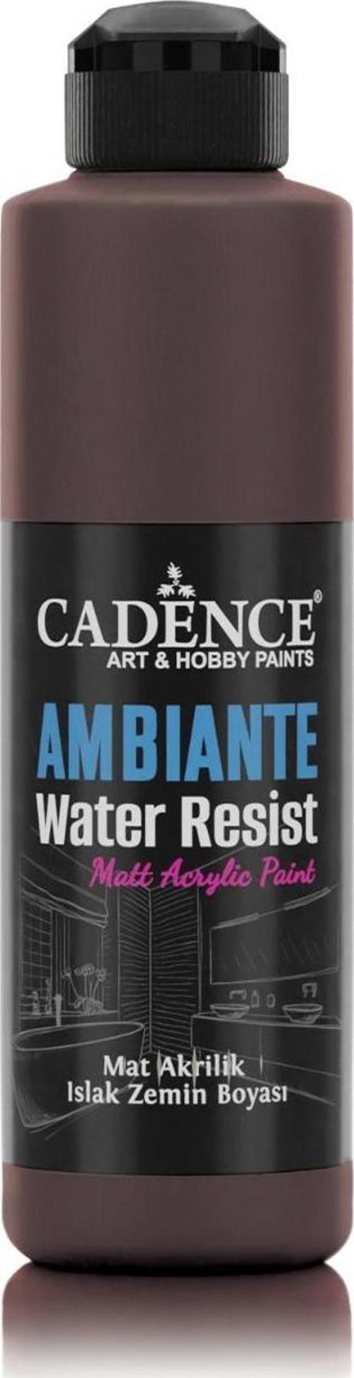 AMBIENTE ISLAK ZEMİN BOYASI AW-18 KOYU KAHVE 500ML + KATALİZÖR 20GR
