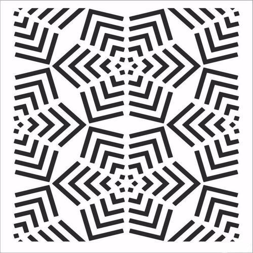 HDM148 Home Dekor Midi Stencil (25X25)