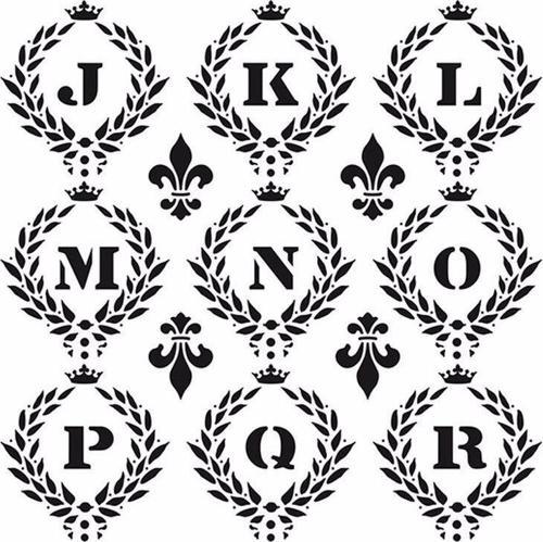 HDM15 Home Dekor Midi Stencil (25X25)