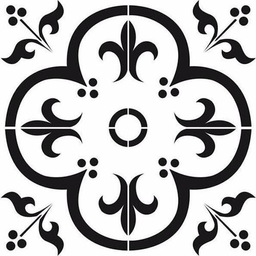 HDM180 Home Dekor Midi Stencil (25X25)