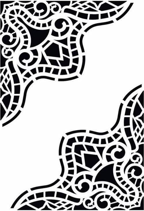 DC STENCIL MODEL-6 25X36