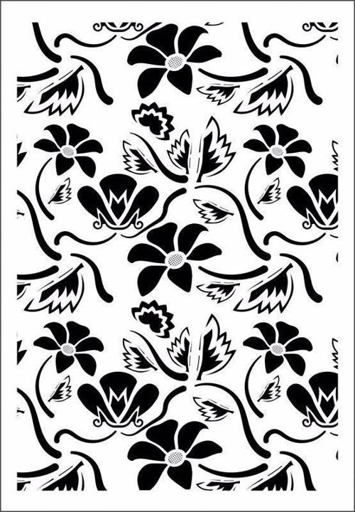 FCS STENCIL MODEL-4 21X30