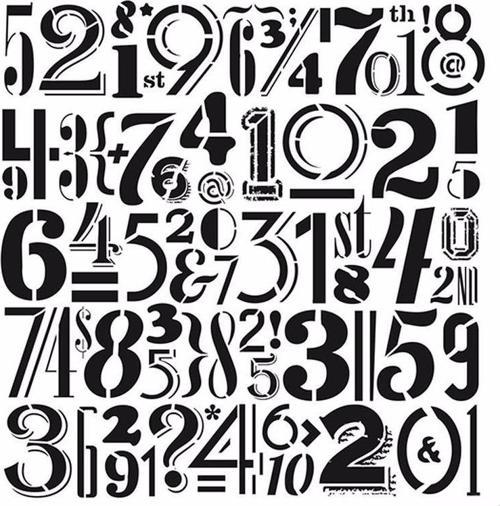HDM58 Home Dekor Midi Stencil (25X25)