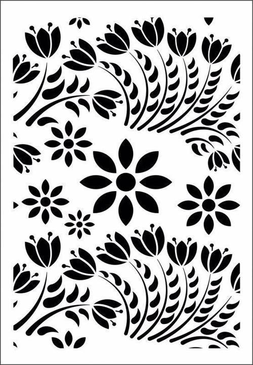 FCS STENCIL MODEL-6 21X30