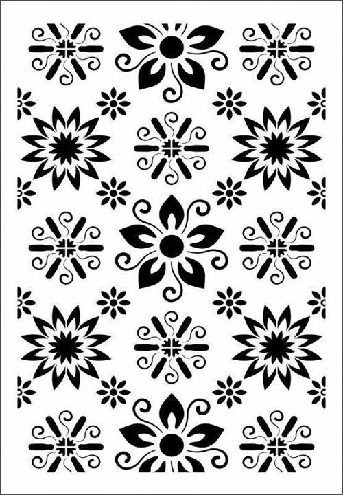 FCS STENCIL MODEL-9 21X30