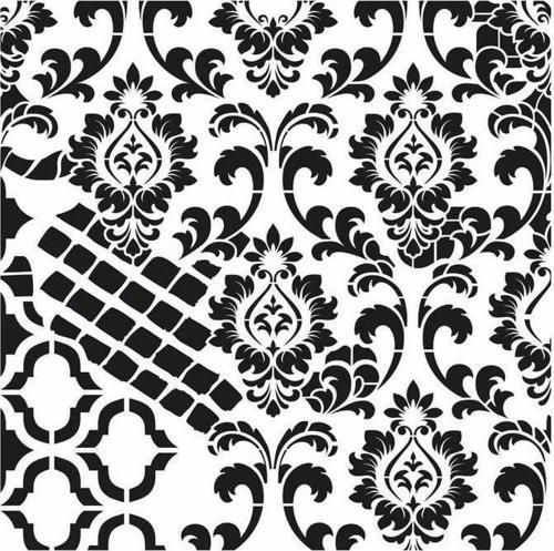 GRUNGE STENCIL GCS-4 45X45