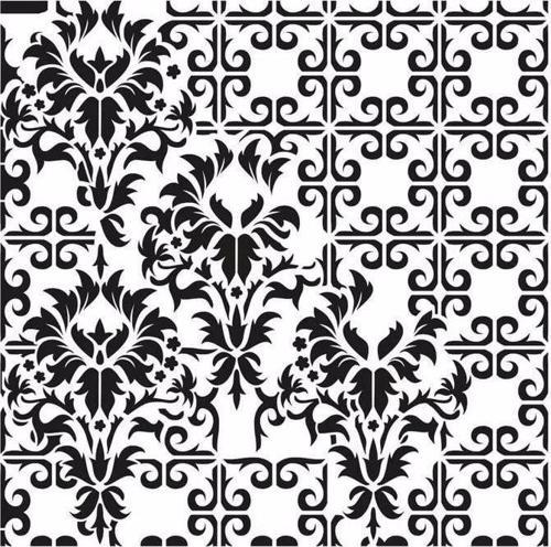 GRUNGE STENCIL MİNİ GCSM-009 25X25