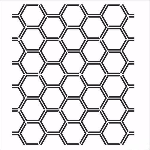 HOME DECOR MİNİ STENCIL HDM-130 25X25