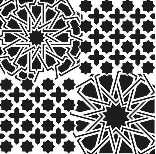 GRUNGE STENCIL MİNİ GCSM-010 25X25