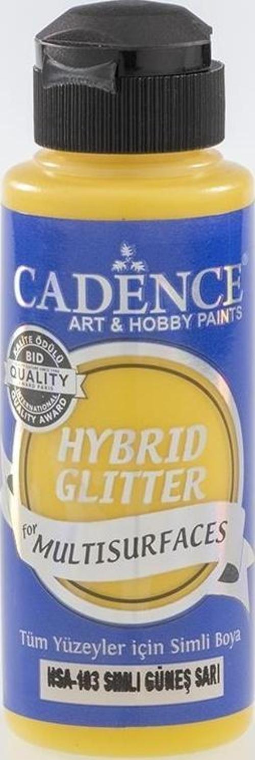 HYBRID AKRİLİK MULTİSURFACE SİMLİ ALTIN HSA-103 GÜNEŞ SARI 120ML
