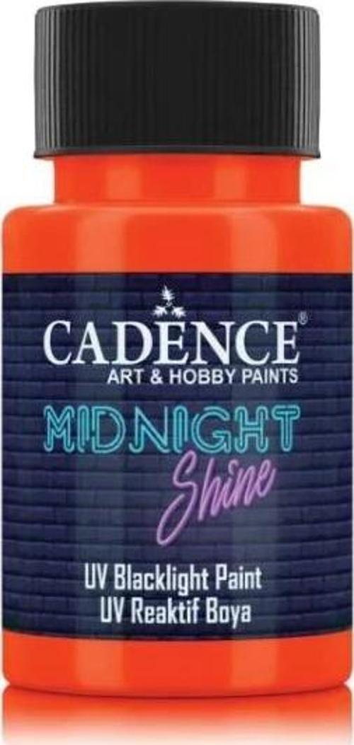 MIDNIGHT SHINE UV REAKTIF BOYA MS- 04 TURUNCU 50 ML