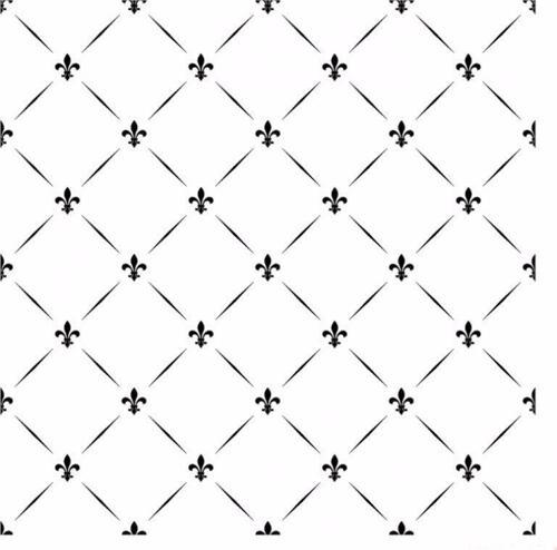 HOME DECOR MİNİ STENCIL HDM-189 25X25