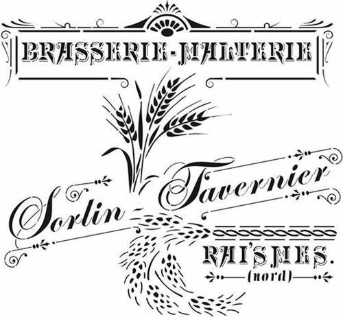 HOME DECOR MİNİ STENCIL HDM-19 25X25