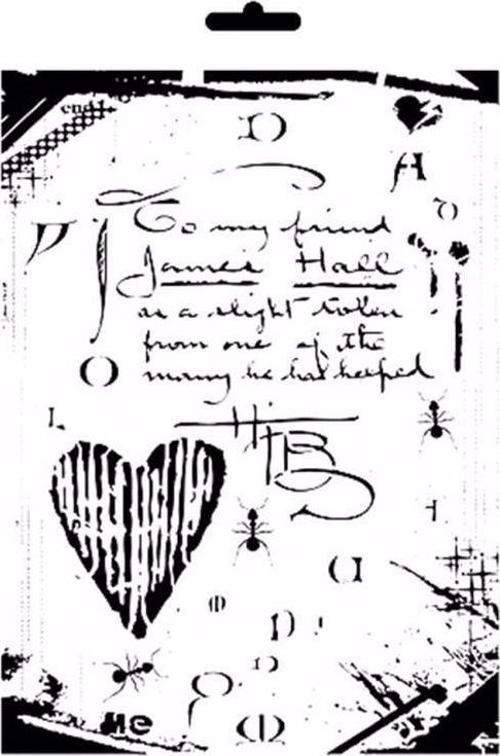 MIX MEDİA STENCIL MA SERİSİ MA03 21X29