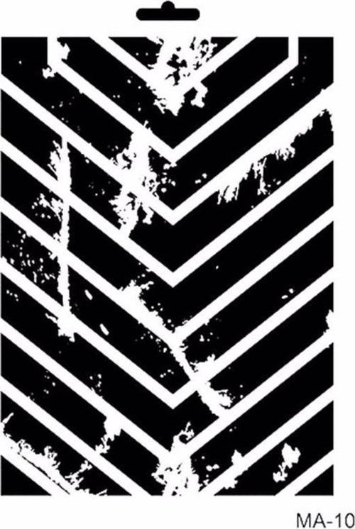 MIX MEDİA STENCIL MA SERİSİ MA10 21X29
