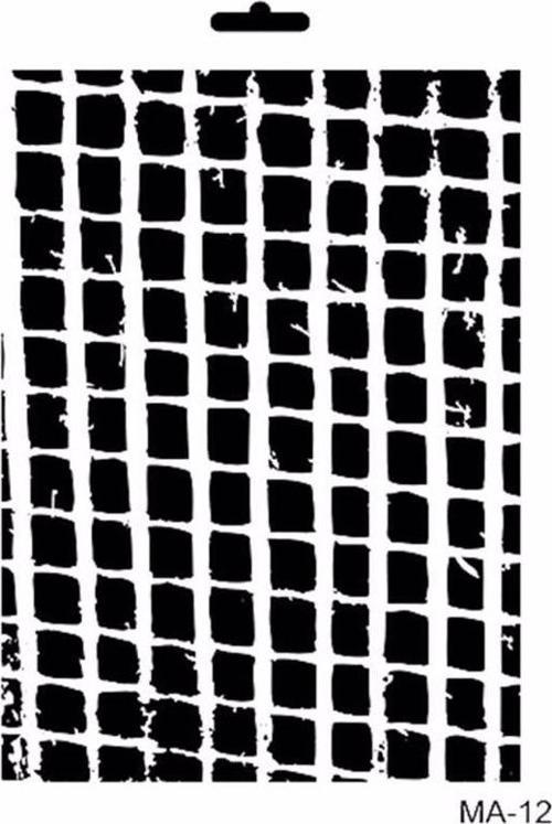 MIX MEDİA STENCIL MA SERİSİ MA12 21X29