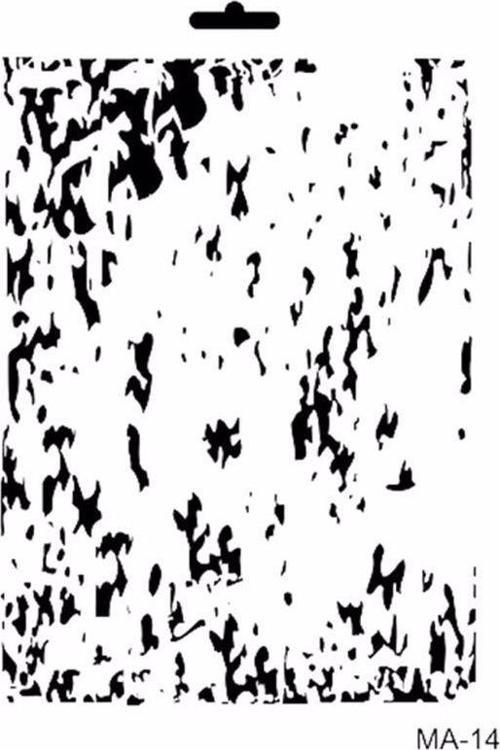 MIX MEDİA STENCIL MA SERİSİ MA14 21X29