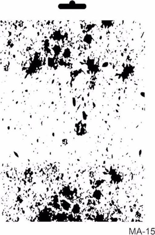 MIX MEDİA STENCIL MA SERİSİ MA15 21X29