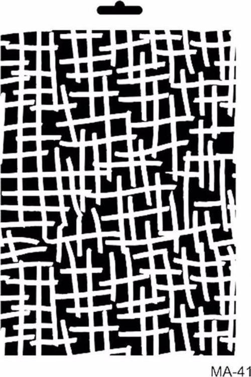 MIX MEDİA STENCIL MA SERİSİ MA41 21X29