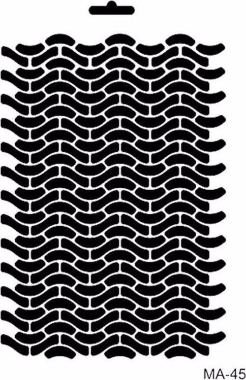 MIX MEDİA STENCIL MA SERİSİ MA45 21X29