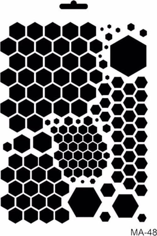 MIX MEDİA STENCIL MA SERİSİ MA48 21X29