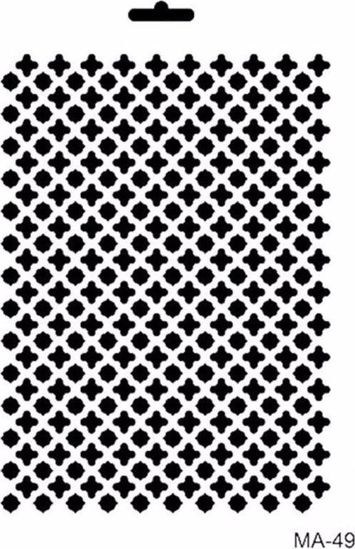 MIX MEDİA STENCIL MA SERİSİ MA49 21X29
