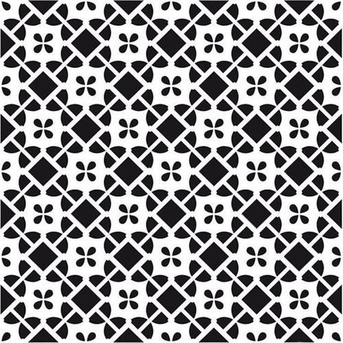 HOME DECOR MİNİ STENCIL HDM-86 25X25