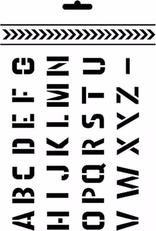 MIX MEDİA STENCIL MA SERİSİ MA60 21X29