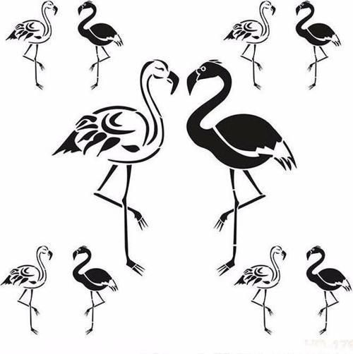 HOME DECOR STENCIL HD-176 45X45
