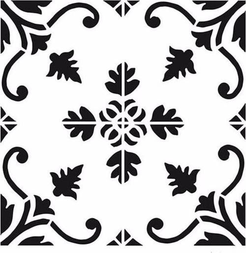 HOME DECOR STENCIL HD-177 45X45