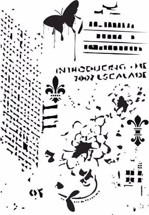 MIX MEDİA STENCIL MA SERİSİ MA67 21X29