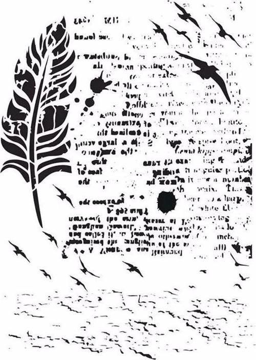 MIX MEDİA STENCIL MA SERİSİ MA69 21X29