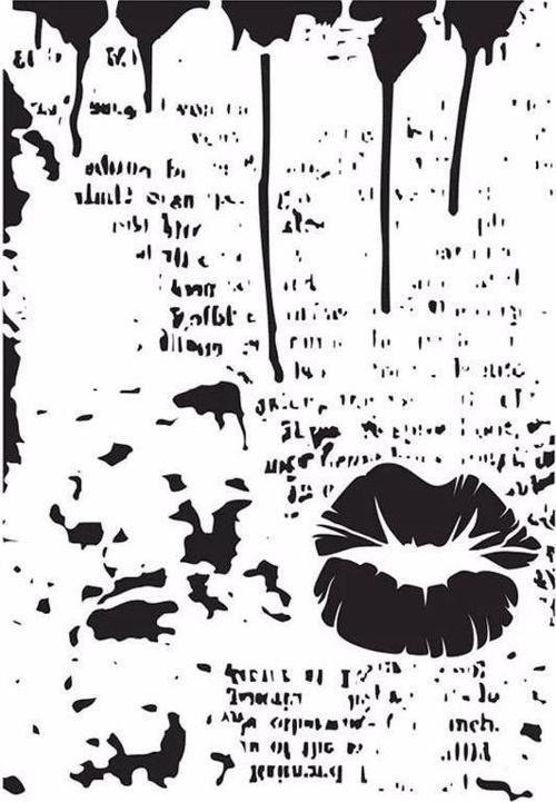 MIX MEDİA STENCIL MA SERİSİ MA71 21X29