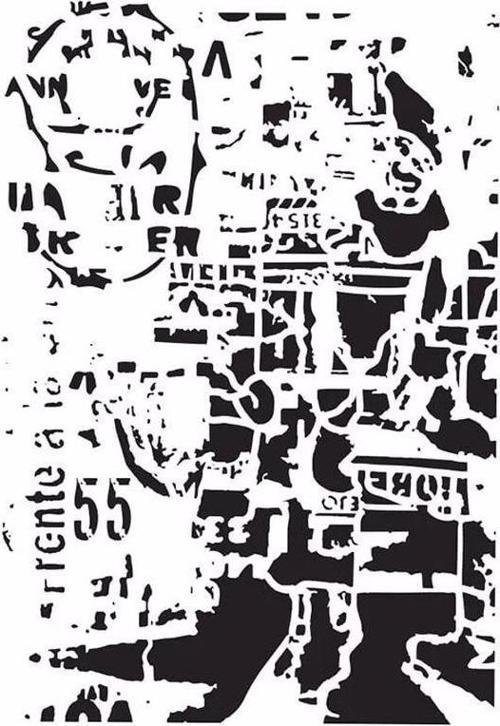 MIX MEDİA STENCIL MA SERİSİ MA76 21X29